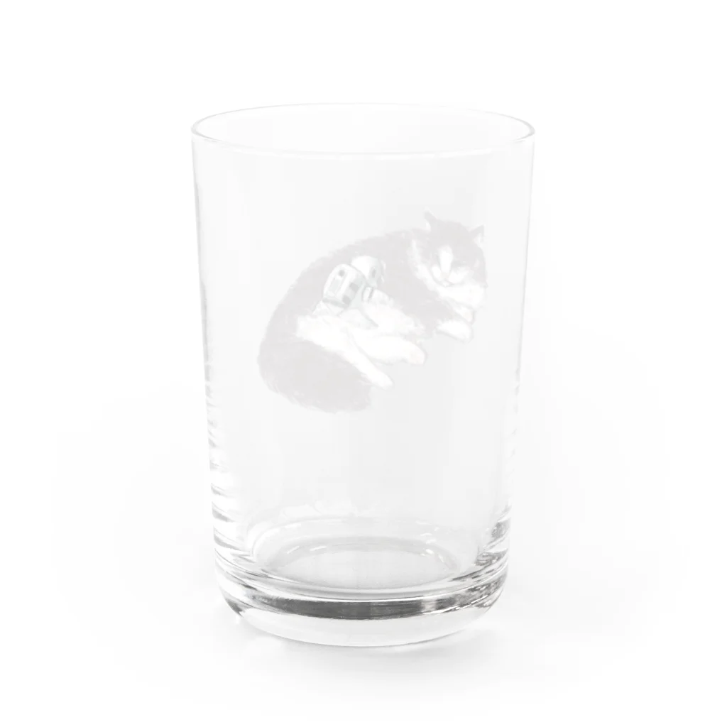 ばろうずのオブジェクト「猫」 Water Glass :back