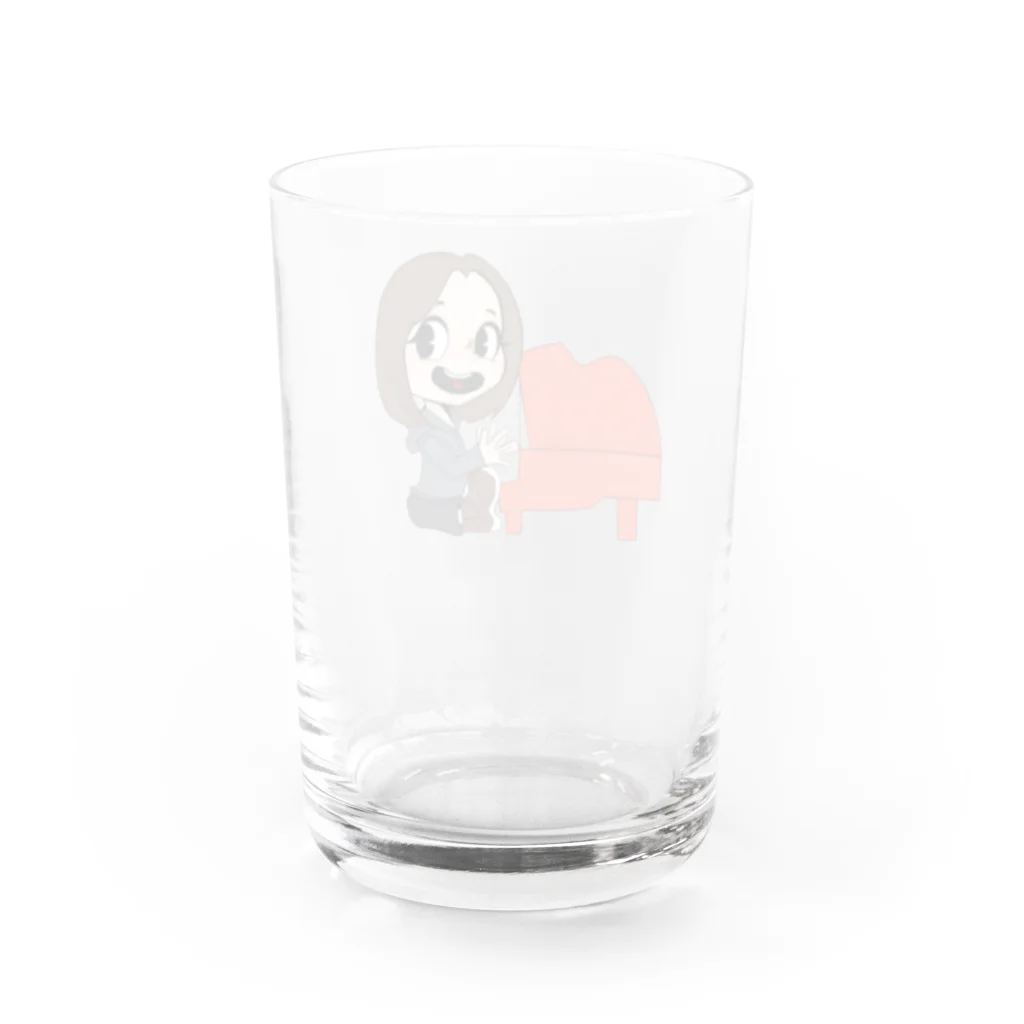 ハンサムレコーズ（湘南レコーズ）のちなつこちゃん Water Glass :back