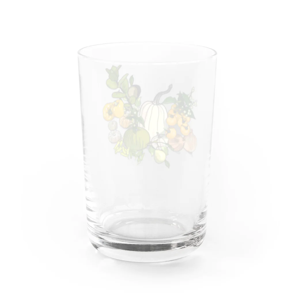 cocoyumi8の野菜アレンジ Water Glass :back