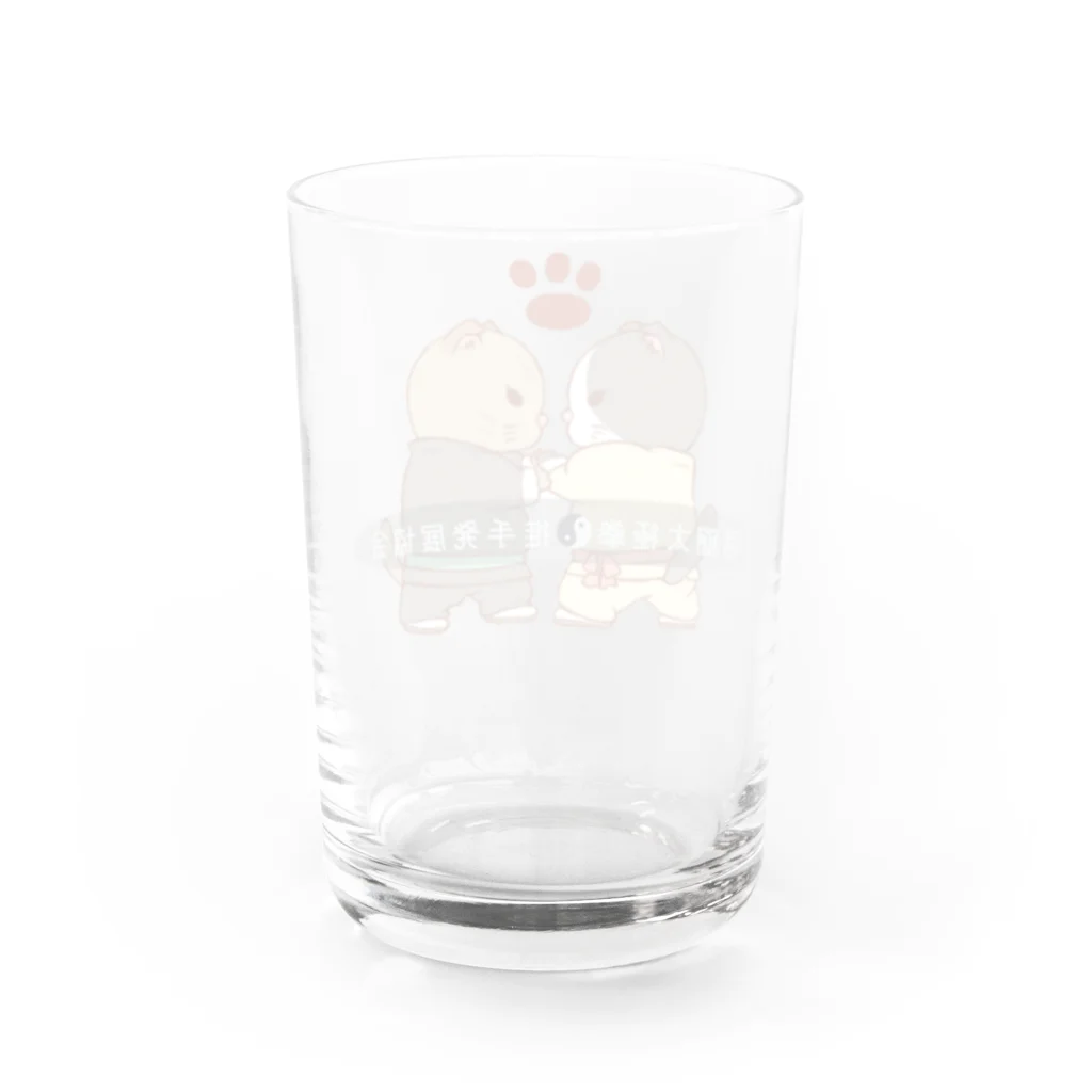 taiwanatyouの推手猫 Water Glass :back