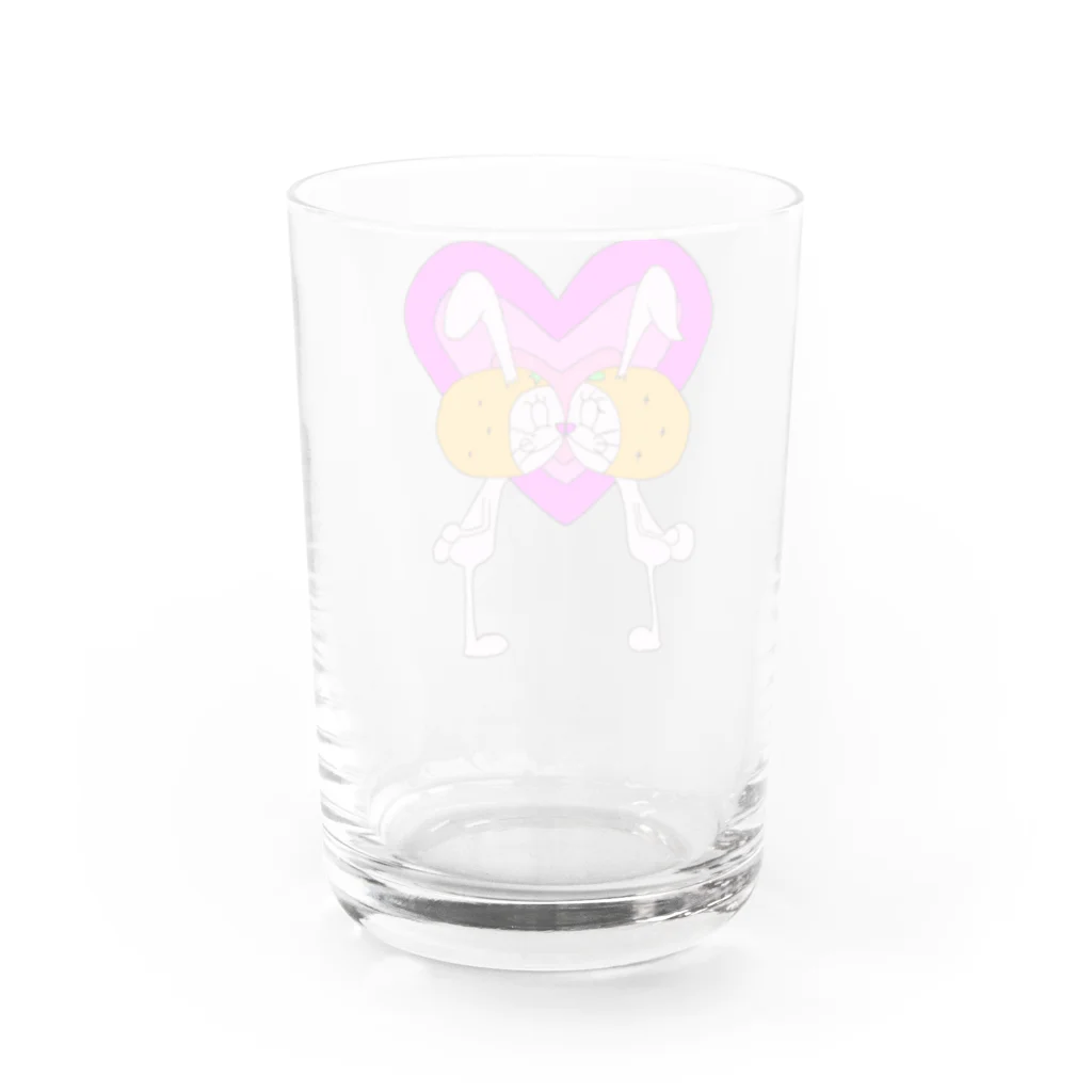 Bayside_BudsのMika Usa Xoxo Water Glass :back