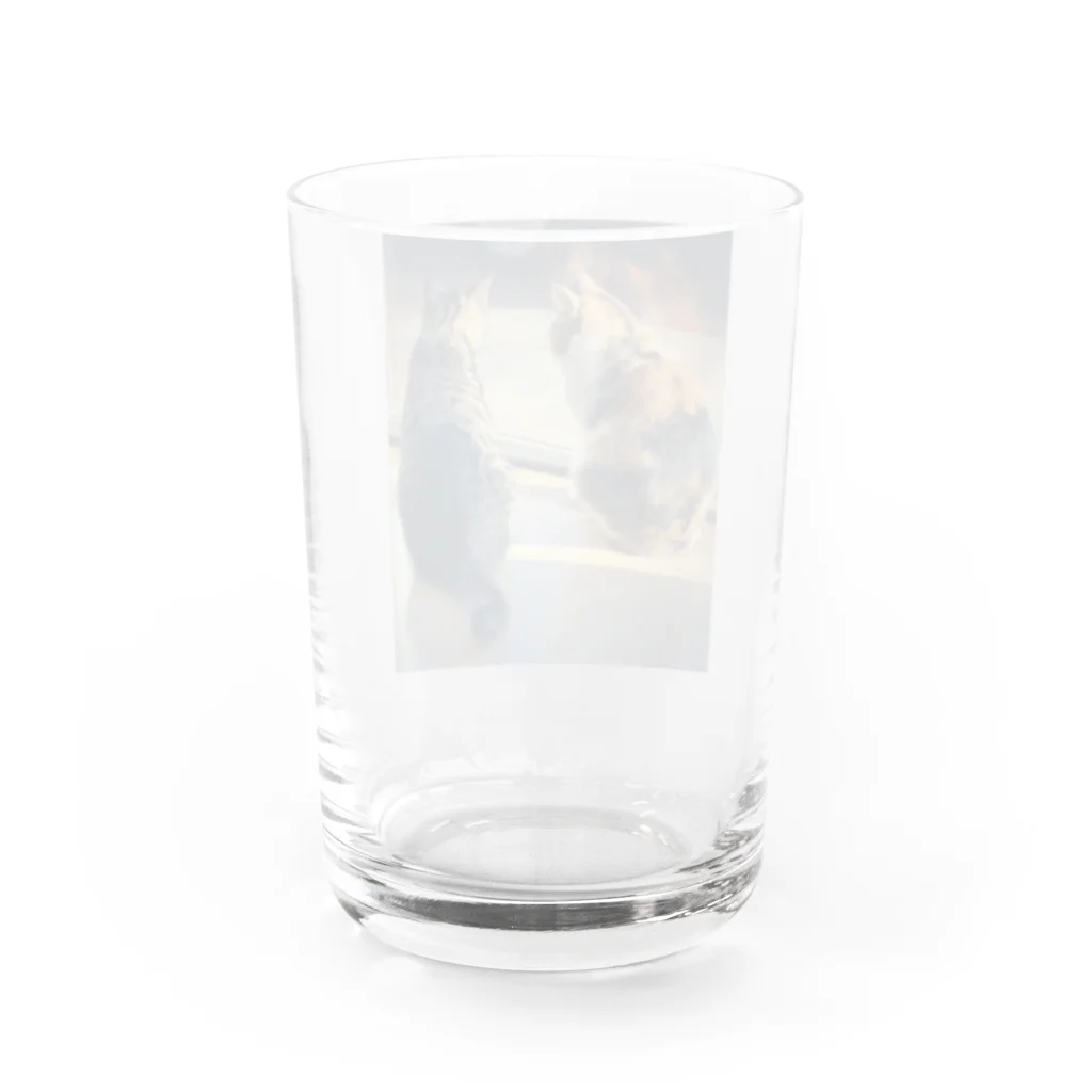 hi0922beのwe fight but we get along Water Glass :back