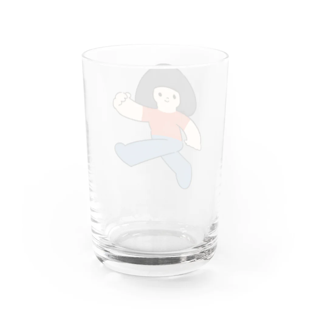 boorichanの遅刻！（急いでマス） Water Glass :back