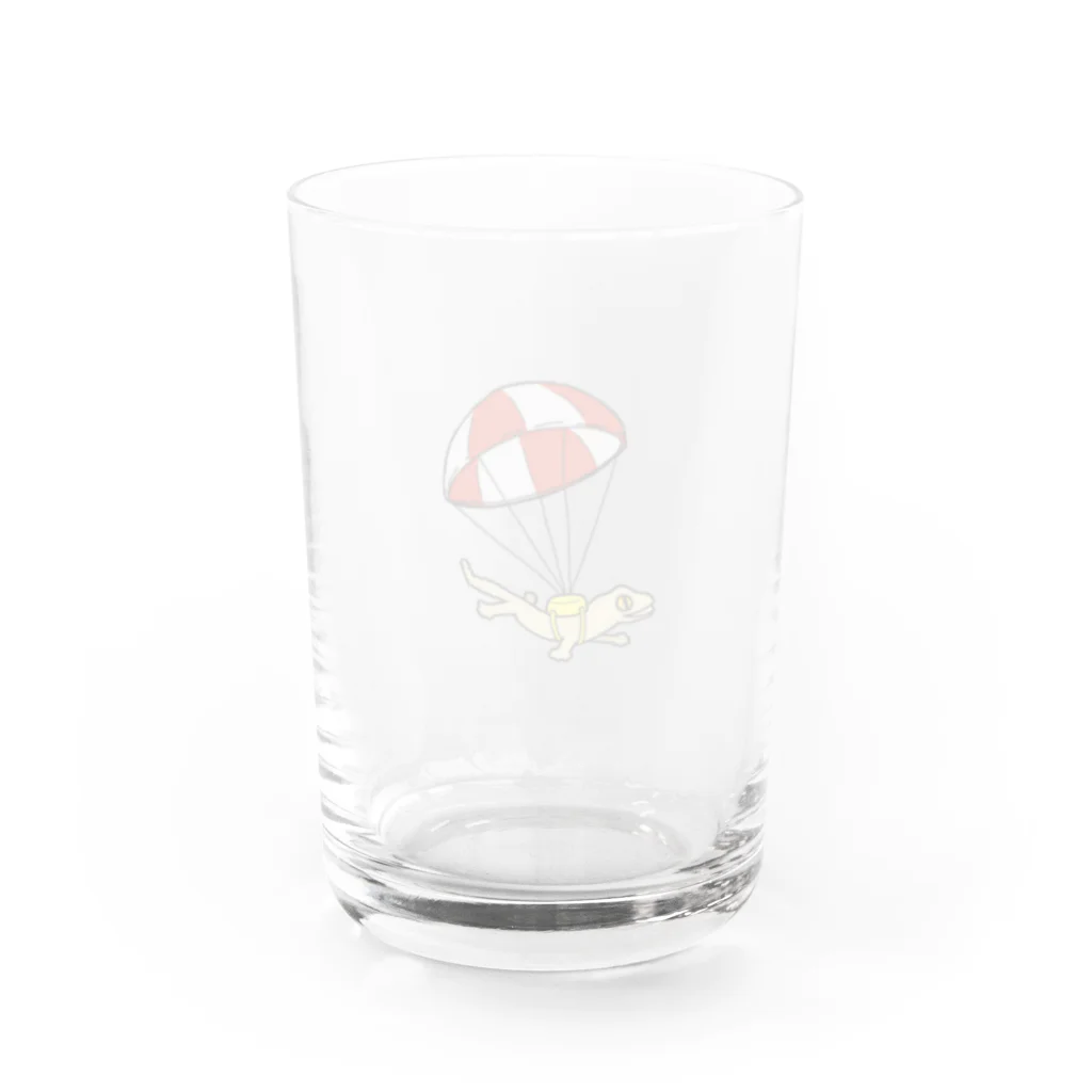 KEY PRISMのパラシュートゲッコー Water Glass :back