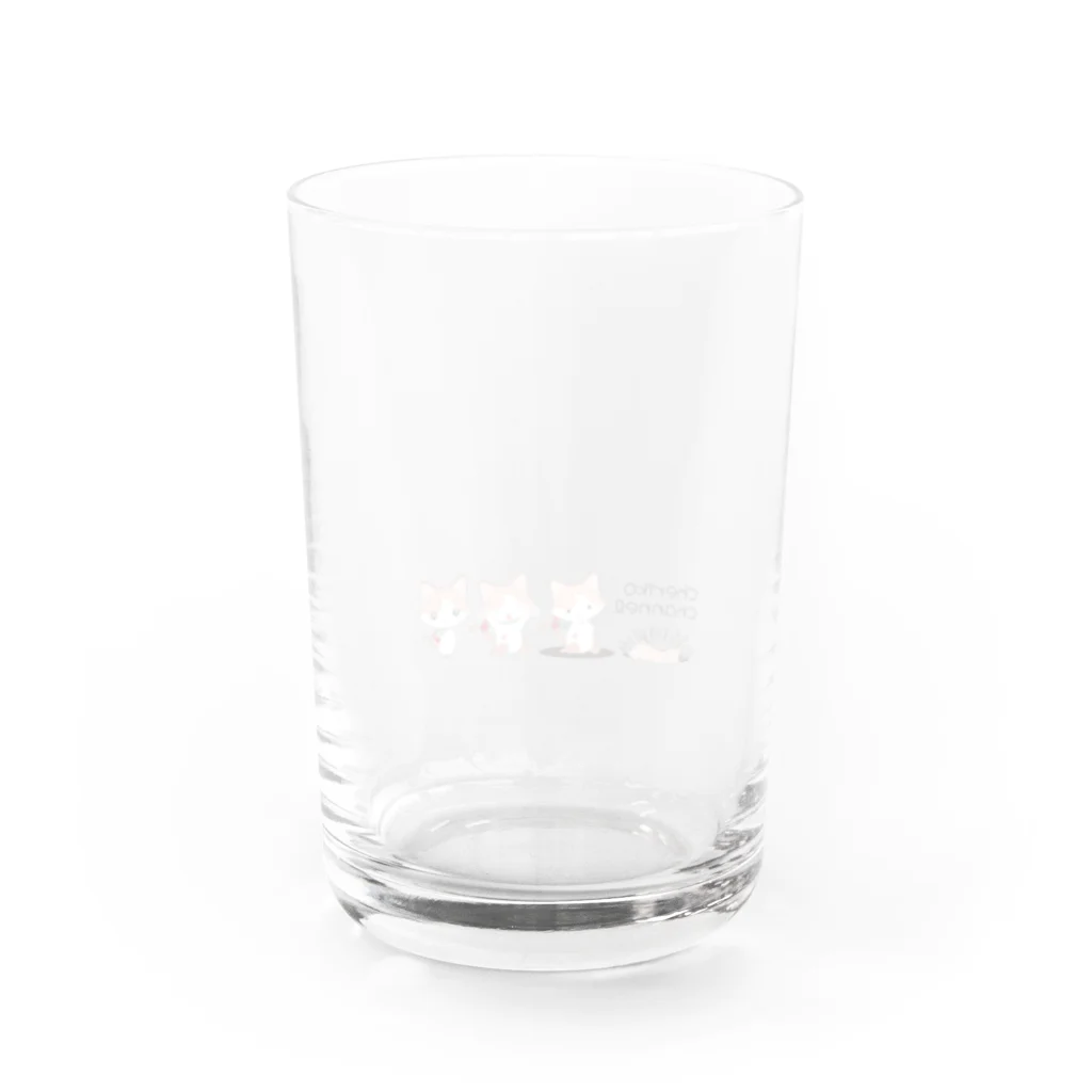 ちぇりにゃんのちぇりにゃん Water Glass :back