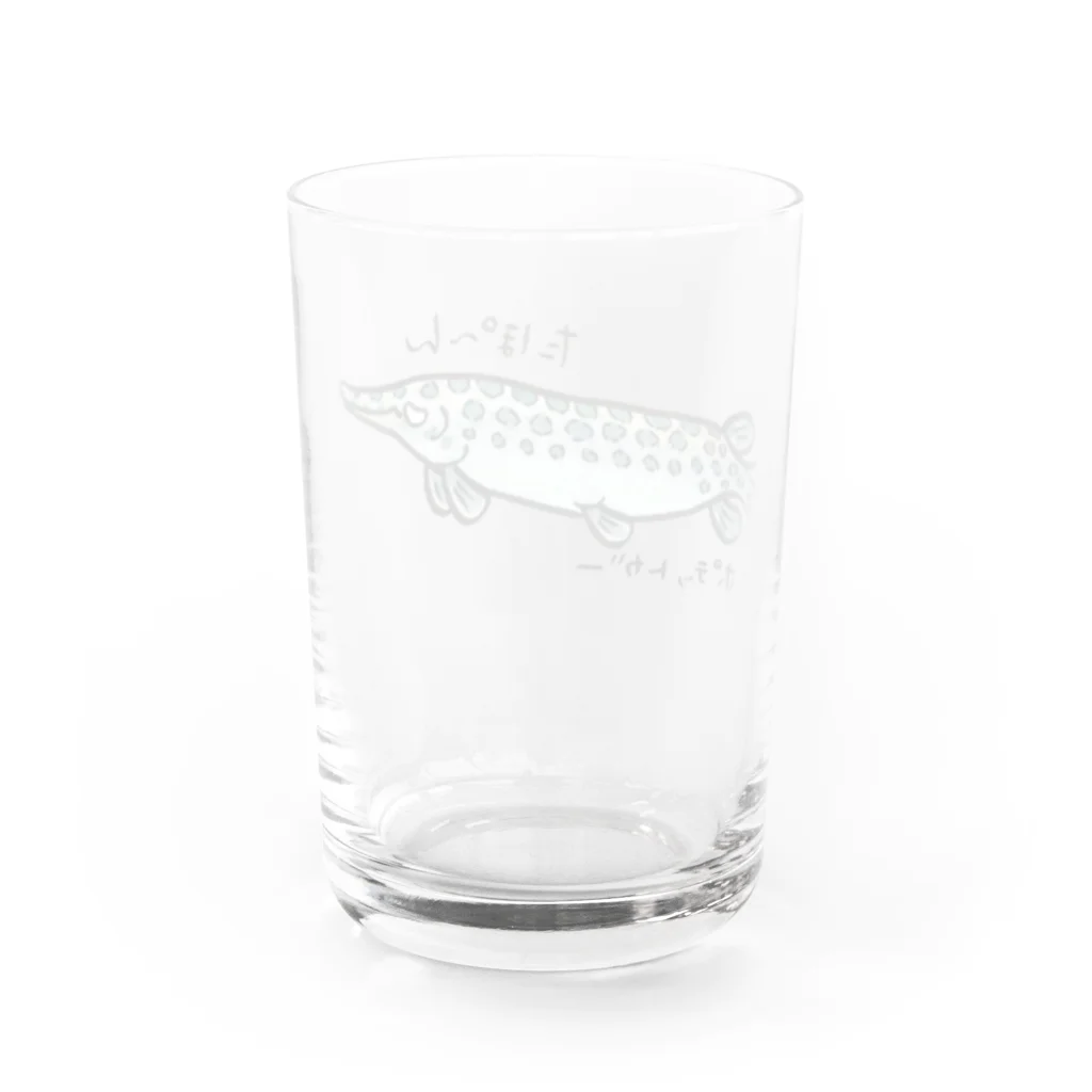 ロケットユカリショップのスポテットガー Water Glass :back