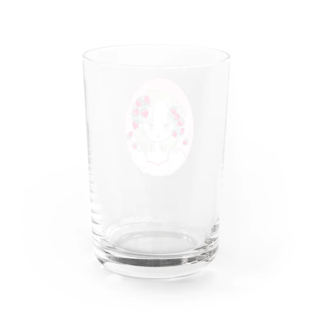 watanabe aiko わたなべあいこのいちご畑がーる Water Glass :back