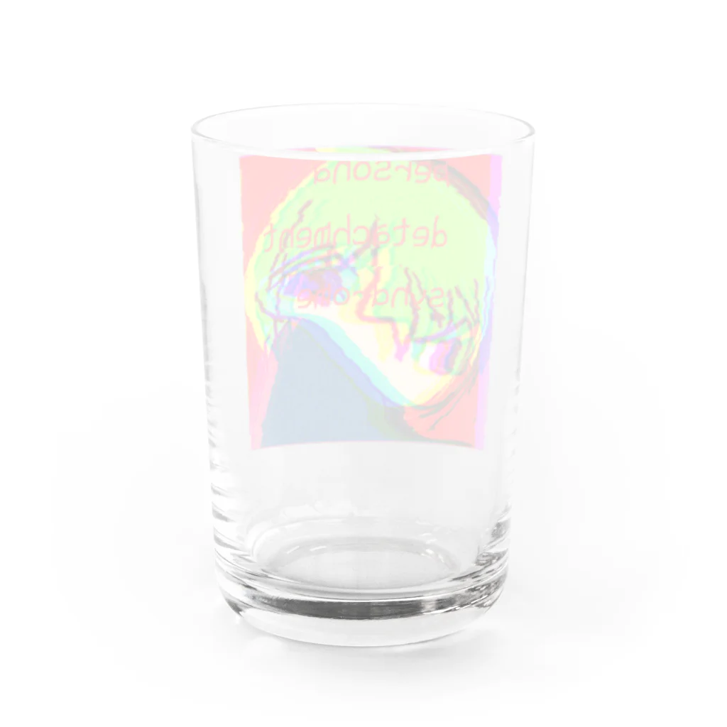 莉音のノイズアート Water Glass :back