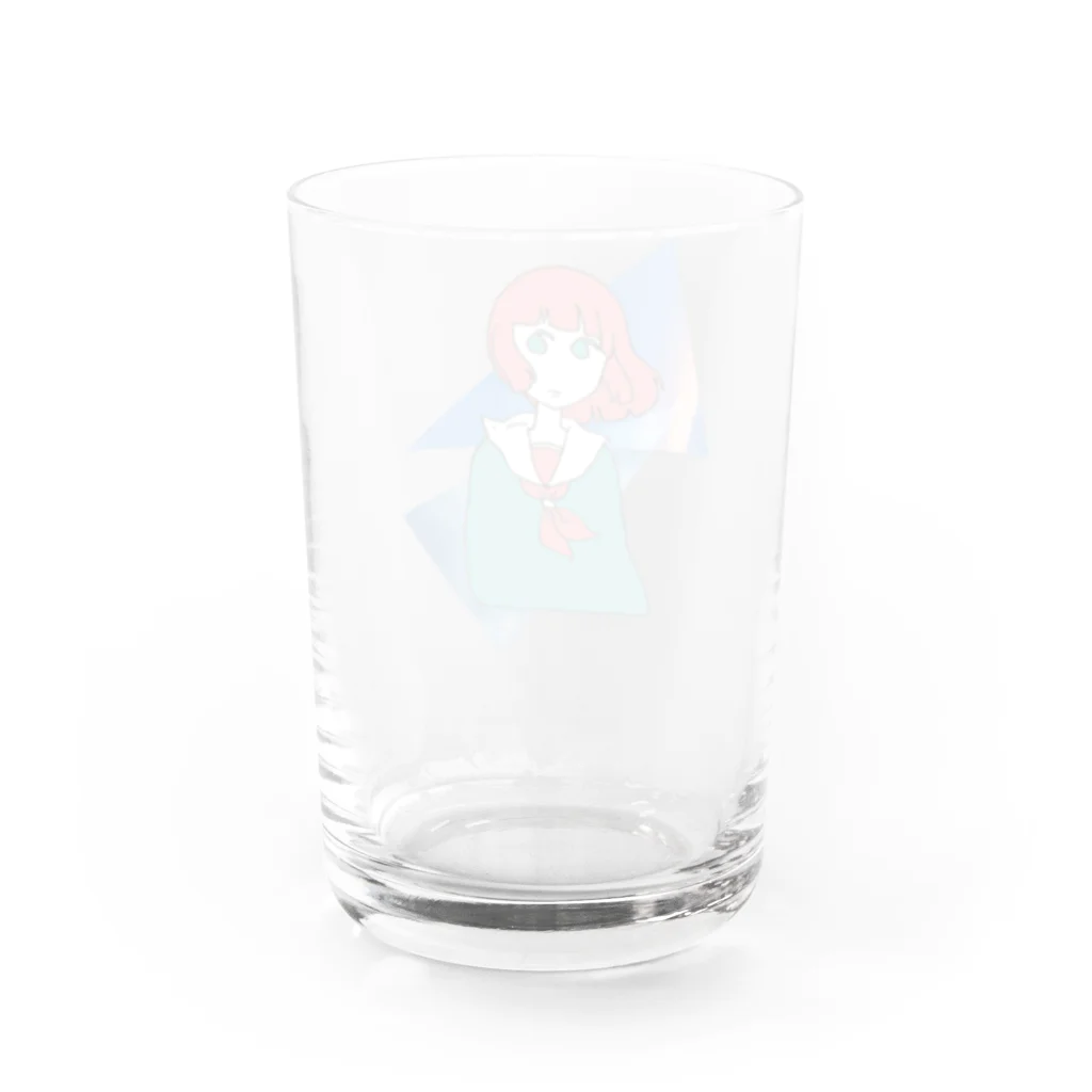 きょうもぜったいがんばらない。のいいからもう放っといてちゃん。 Water Glass :back