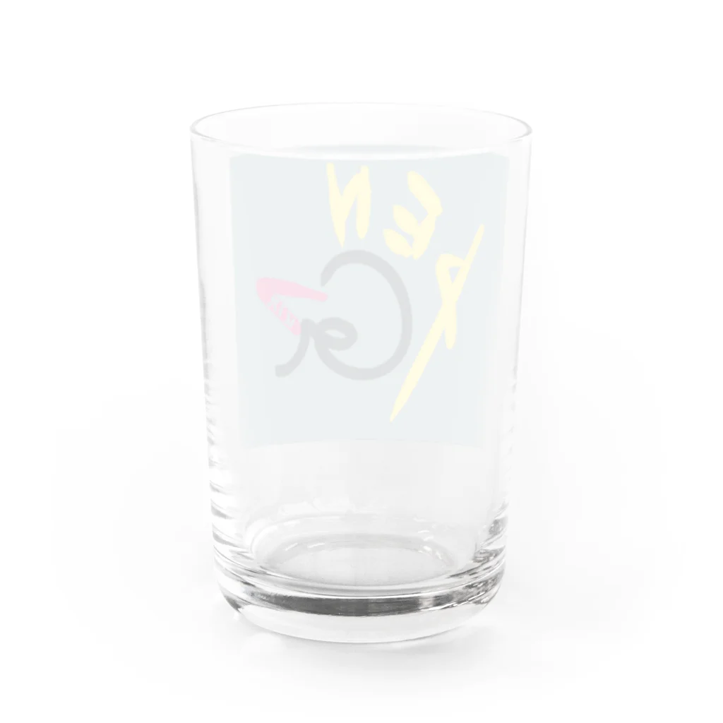 eFd_の皇帝ペンギン Water Glass :back