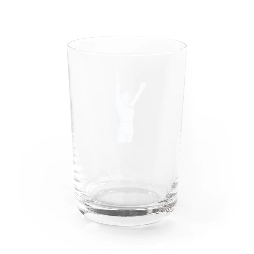 所沢北高校同窓会の飛翔像（アップ） Water Glass :back