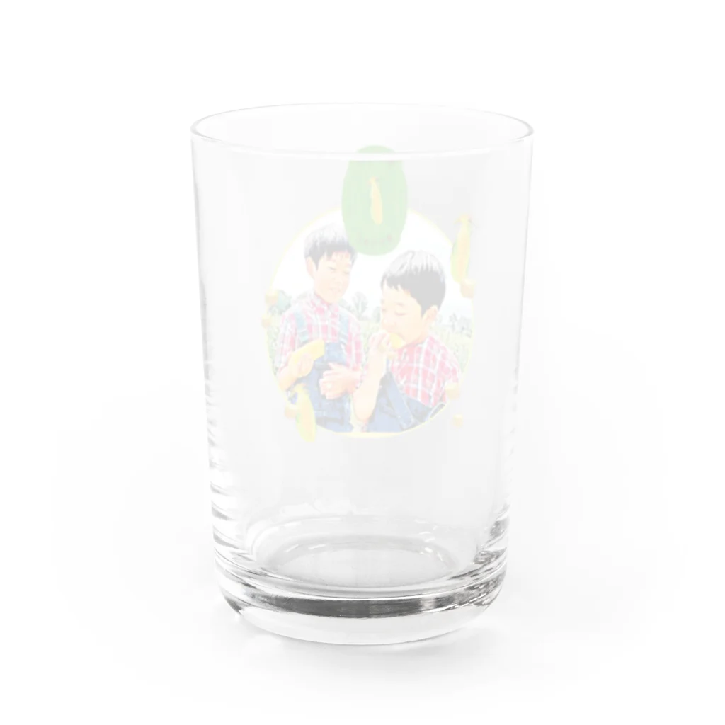 miyakawanouenの豊とうきびグッズ【子供】 Water Glass :back