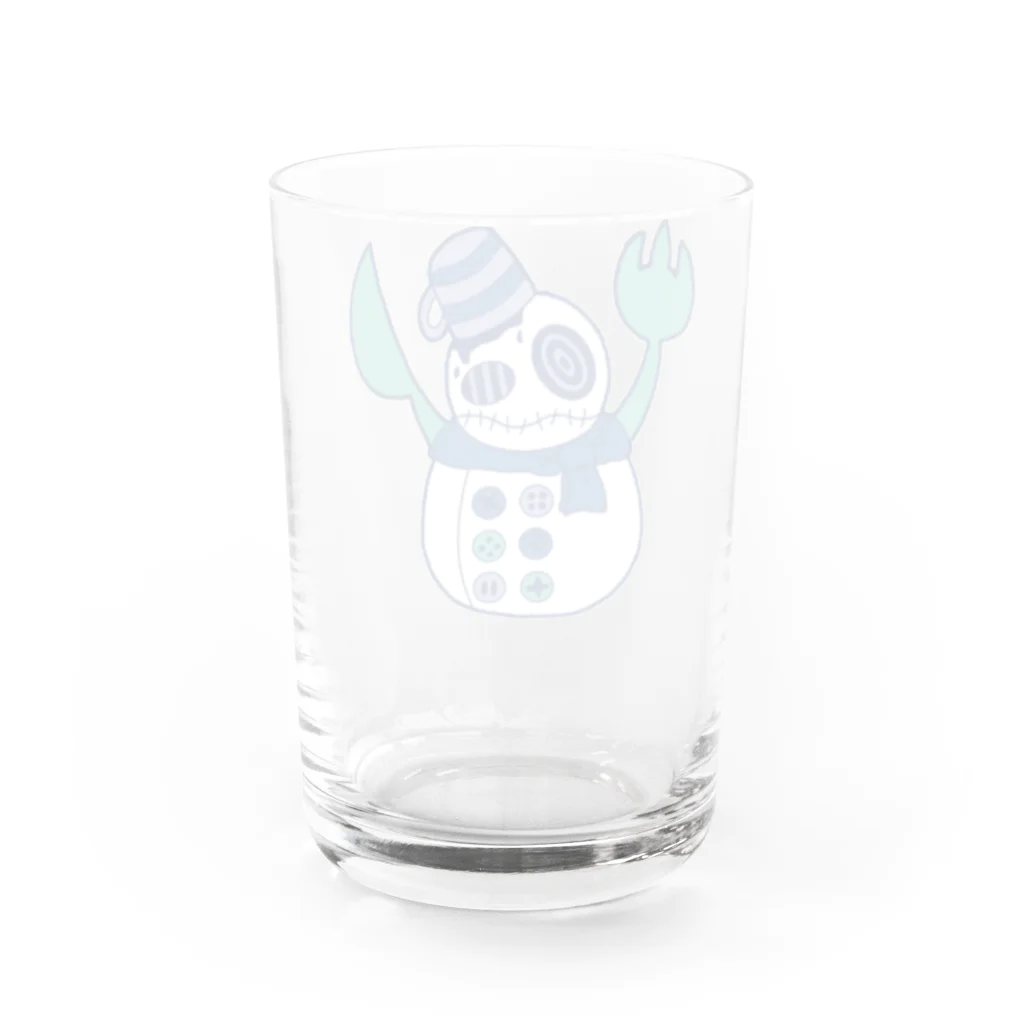 かりんとう小路の雪だるまシェフ Water Glass :back