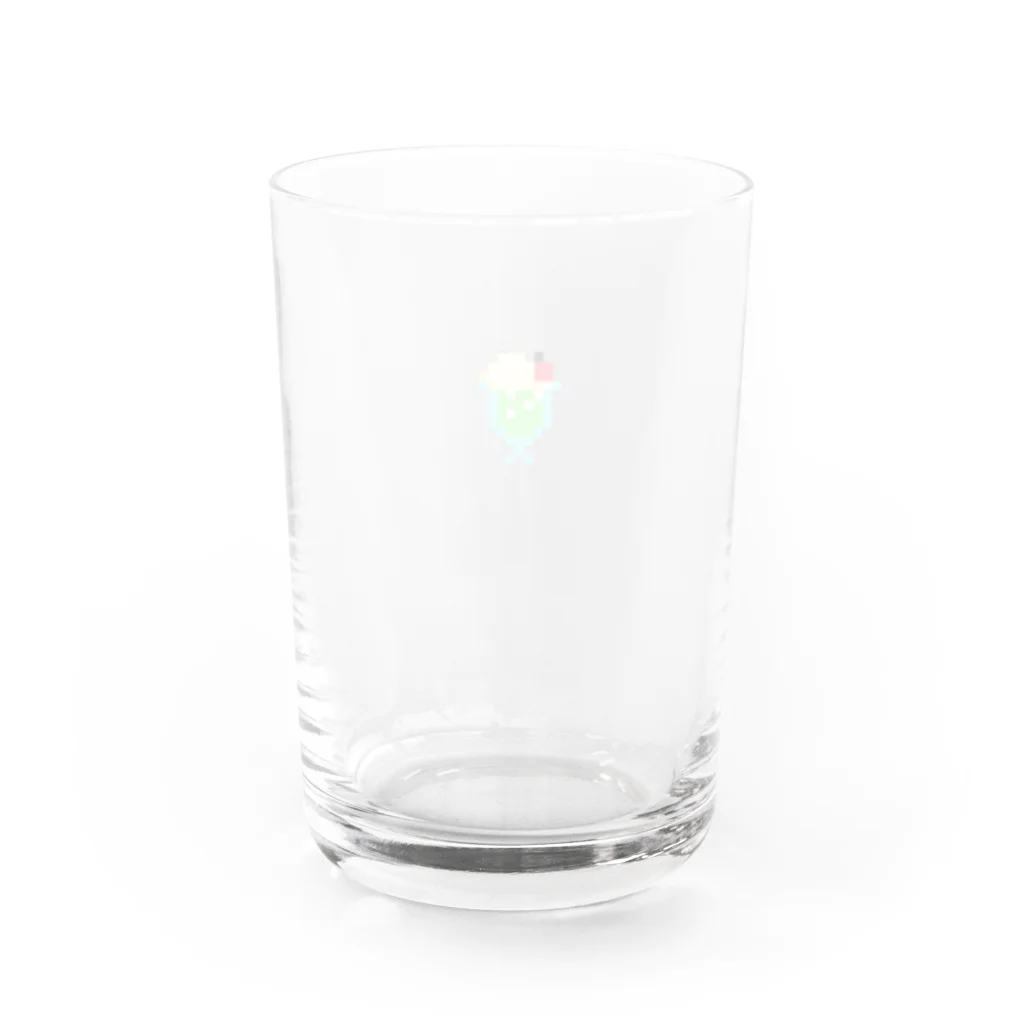 笹木ヨネ子のクリームソーダ Water Glass :back