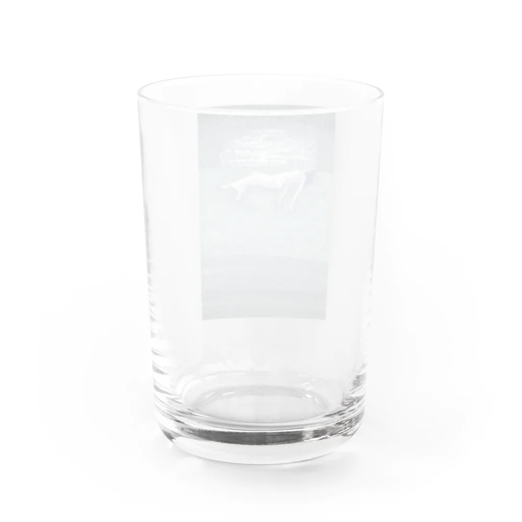 朱い夢のおんな（mortel_transfert）の死体２（水中ダンス） Water Glass :back