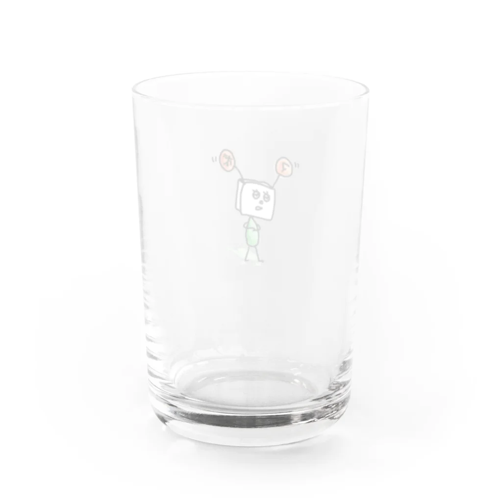 toyama_bo_のマボちゃん Water Glass :back