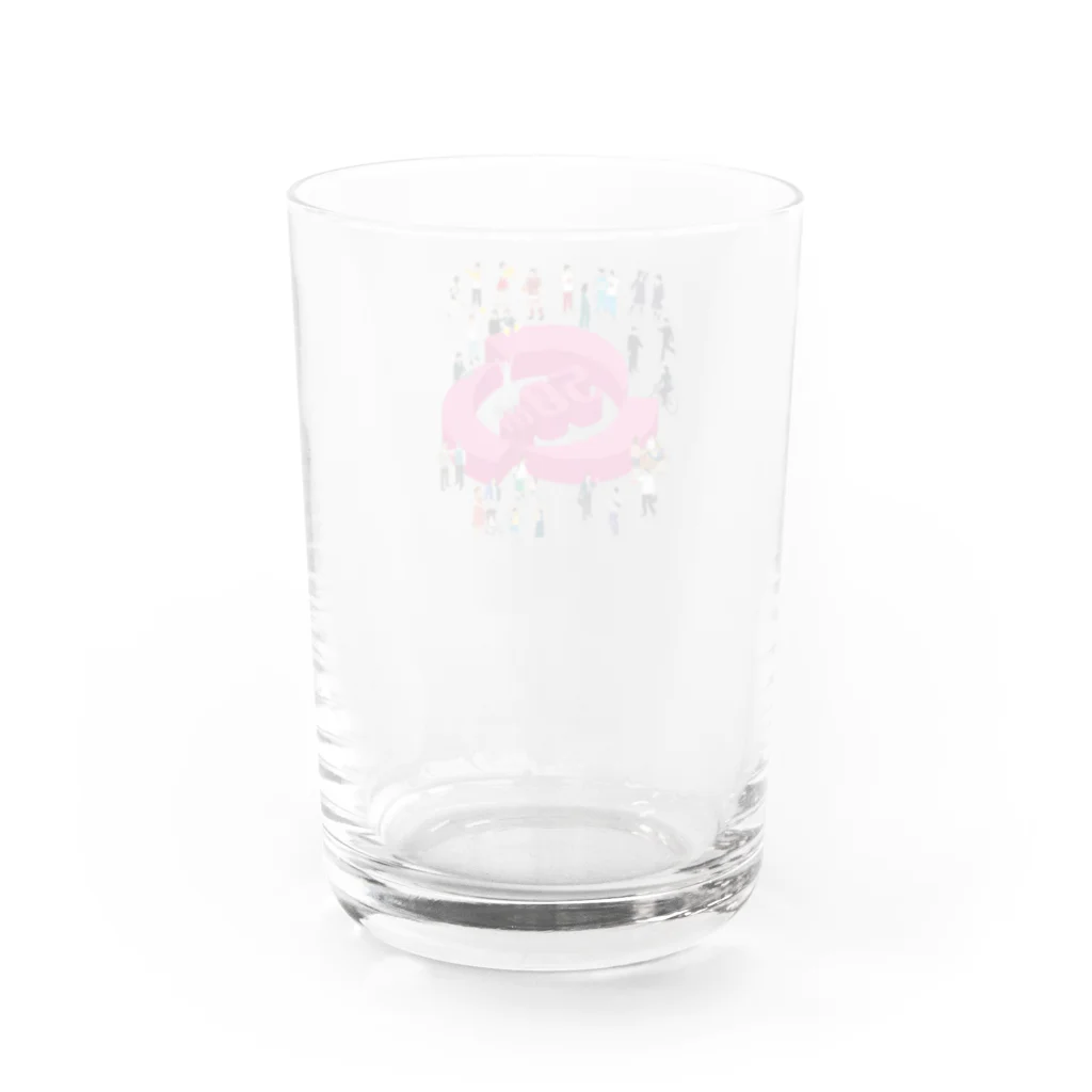 所沢北高校同窓会の創立50周年記念LINK3イベントデザイン Water Glass :back