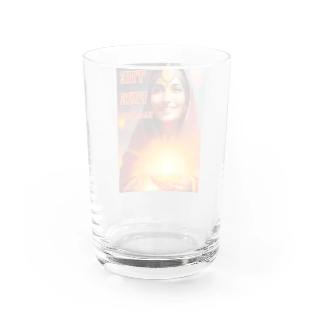 アストロロジー研究所の火のパワーをUPする♡FIRE ELEMENT Water Glass :back