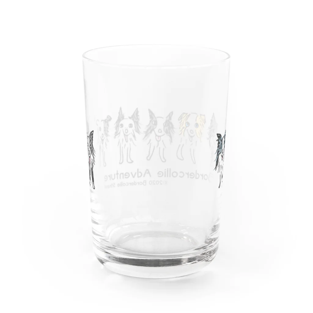 Bordercollie StreetのBordercollie Adventure709 Water Glass :back