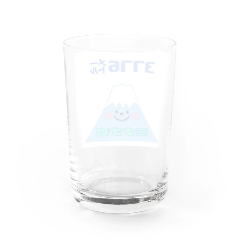 ねぐの富士山 ミナナロ 3776m Water Glass :back