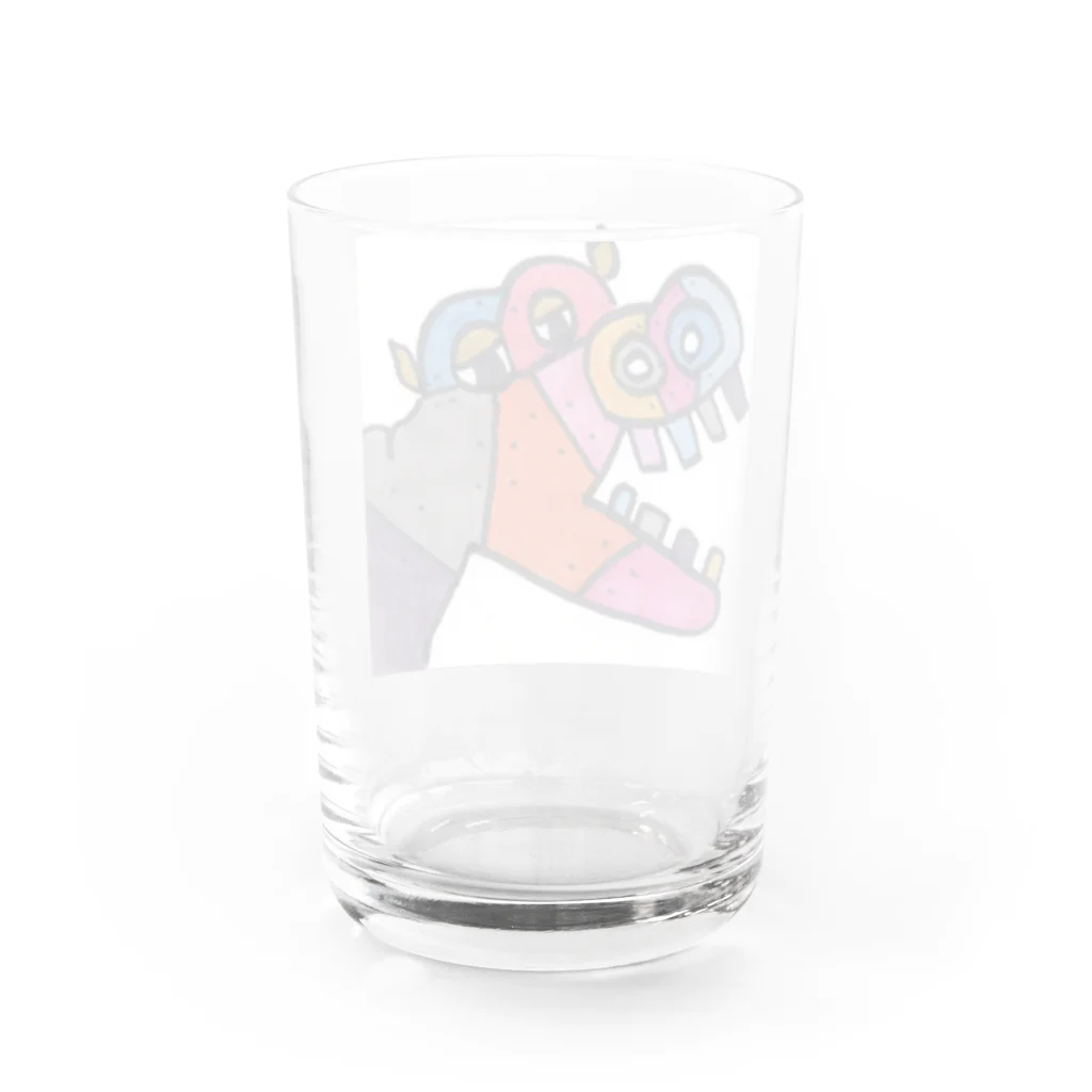 ゆるっと北欧デザイン♪Pahvi Elukat パフヴィ・エルカットのVirtahepo ゔぃるたへぽ　カバちゃん Water Glass :back