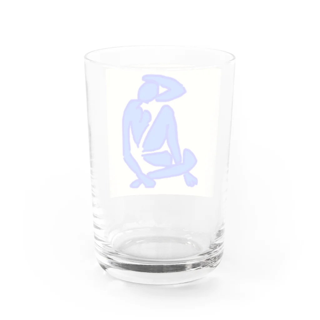 ptanuki vanguard artのold blue nudes r#11 Water Glass :back