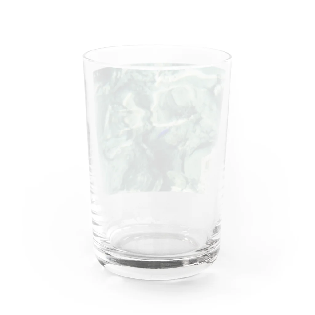 Let's Go for a Walkの宮古島の碧いサカナ Water Glass :back