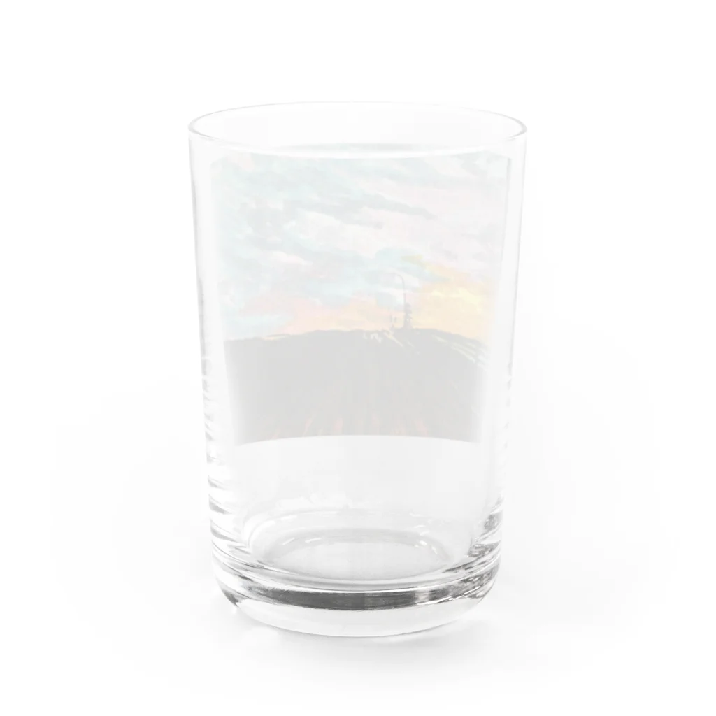 さかなきらいの帰宅 Water Glass :back