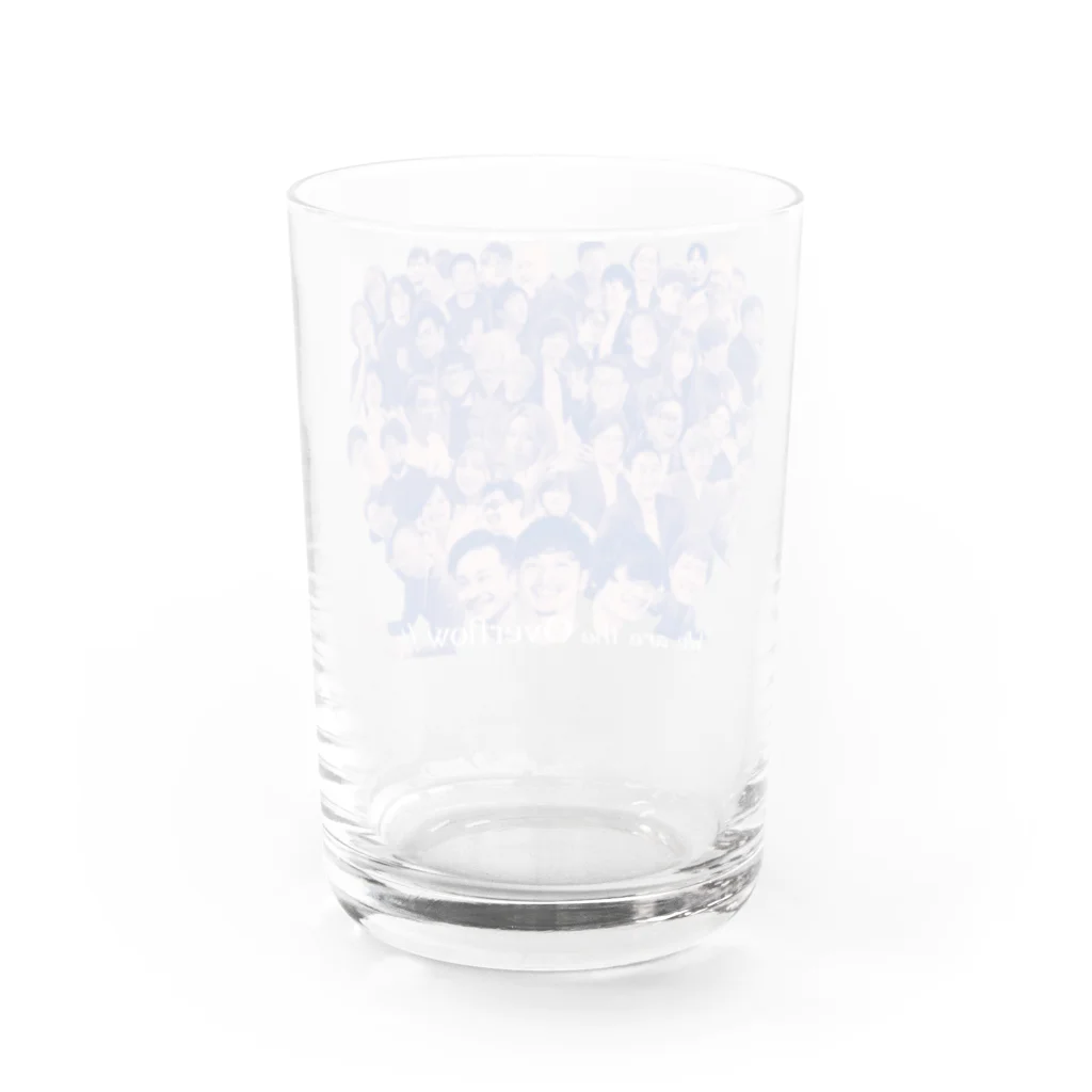 overflow_incのoverflow 6th Anniversary (Navy) Water Glass :back