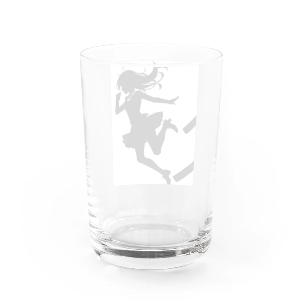 暁紅会 工房の飛び込み Water Glass :back