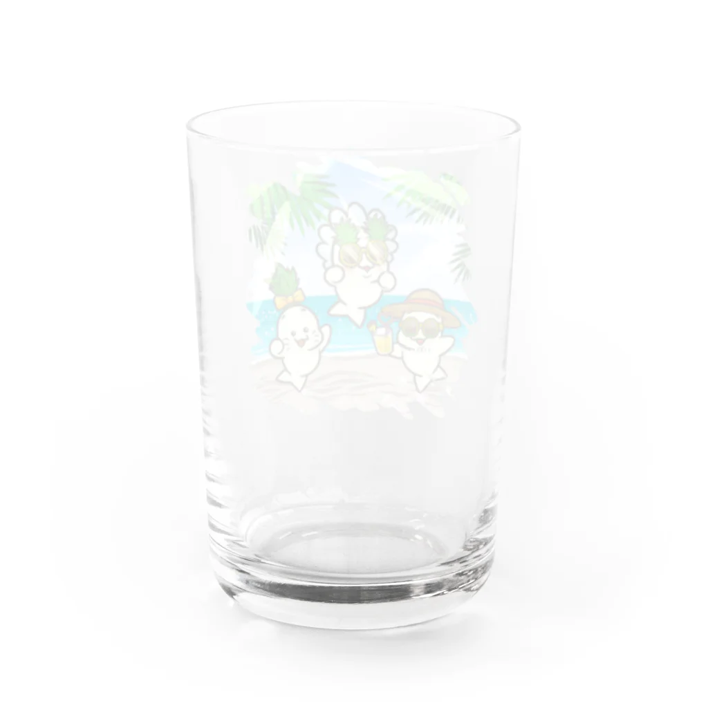 あーさーの常夏ベビー Water Glass :back