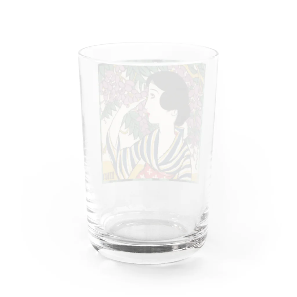 大正ロマン・昭和モダンの大正浪漫　竹久夢二_＜mai＞婦人グラフ五月号表紙絵 Water Glass :back