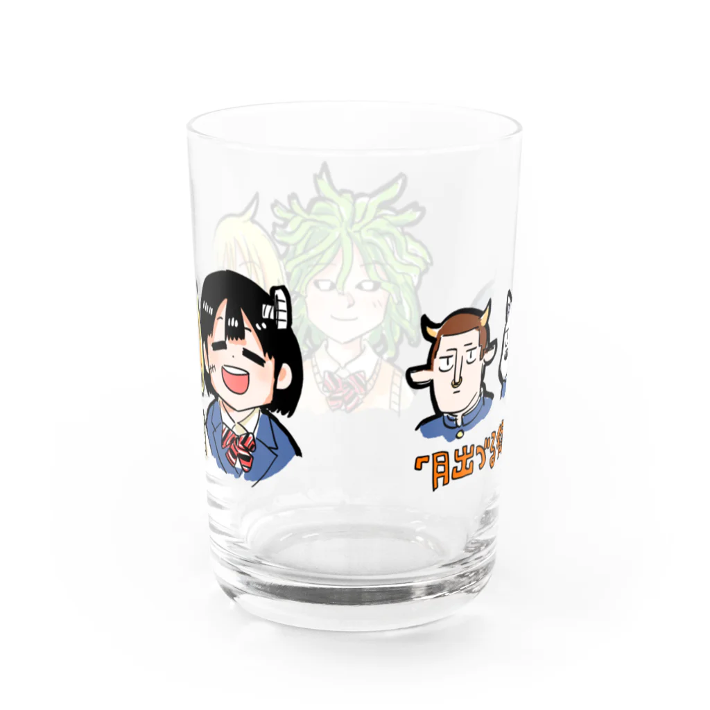 酢豚ゆうきのいつもの5人コップ Water Glass :back