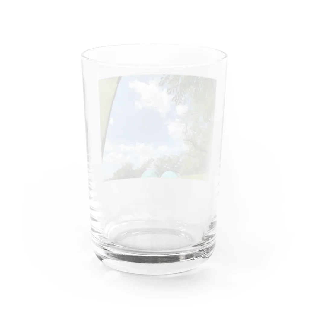 MIONAのキャンプ気分　ワープ２ Water Glass :back