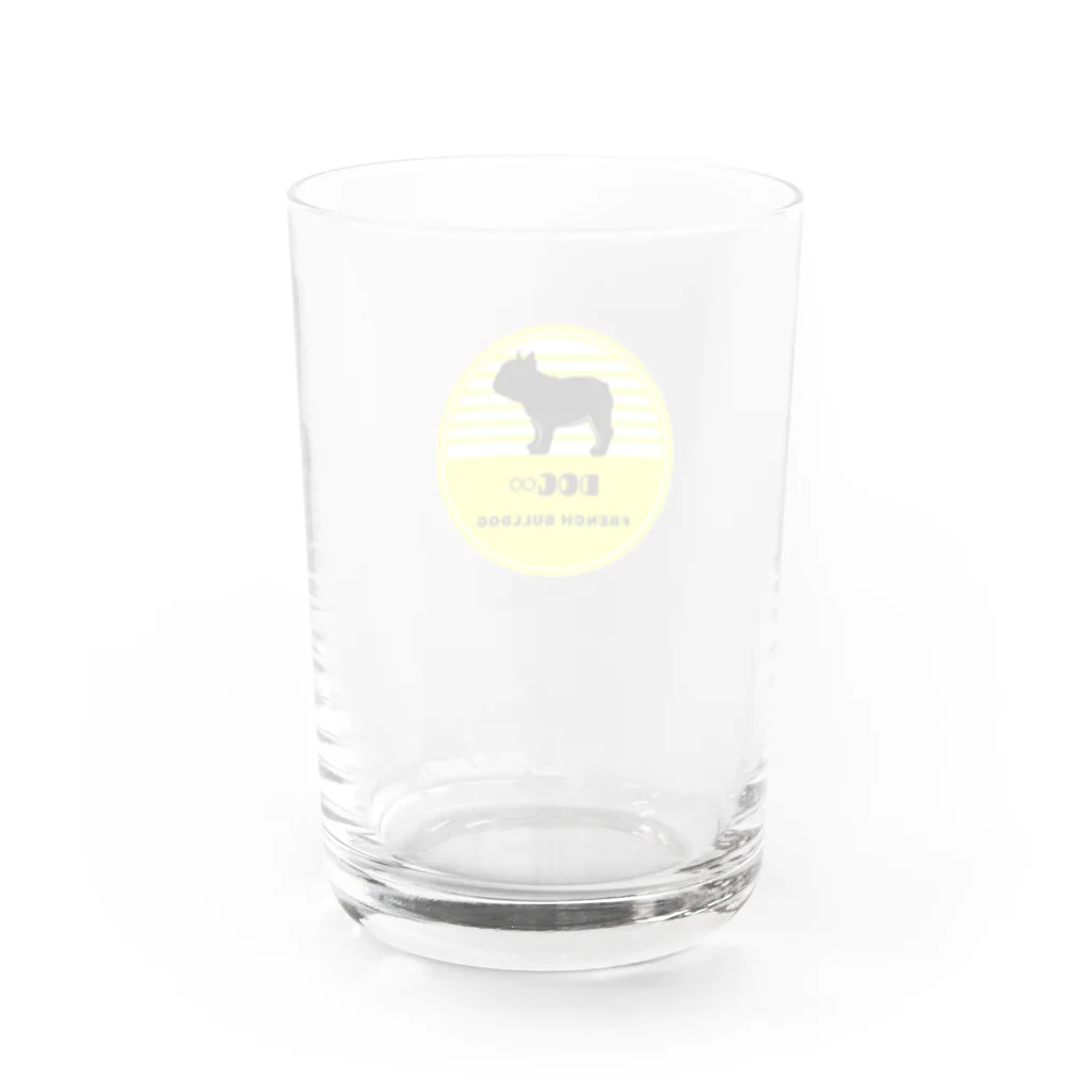 DOG8のDOG∞ オリジナルロゴグッズ Water Glass :back