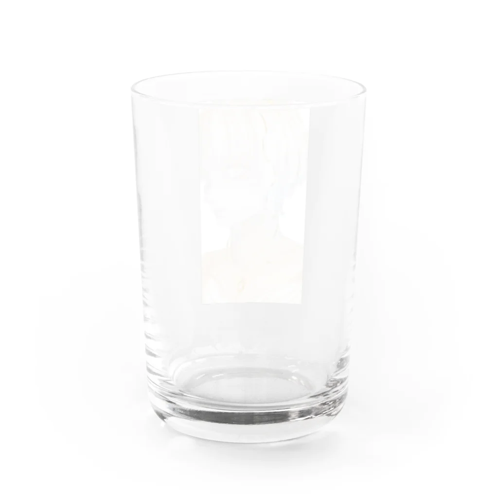 yosameの幻想的  白髪 Water Glass :back