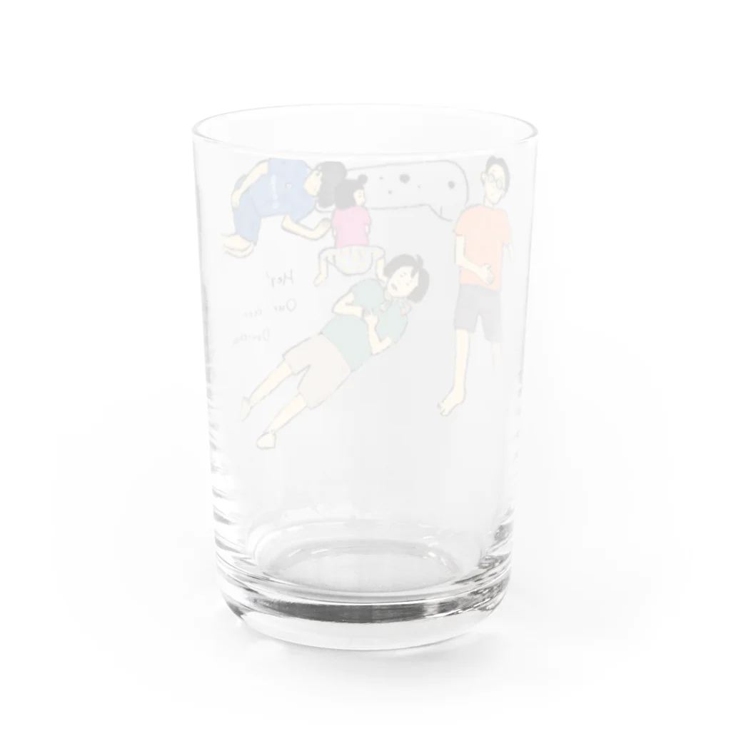 おーい！どんちゃん公式グッズの映画「おーい！どんちゃん」公式グッズ Water Glass :back