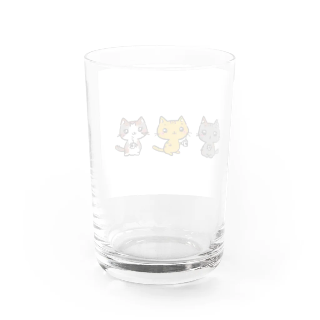 CREMA COFFEEのCREMAのスリーニャンズ Water Glass :back