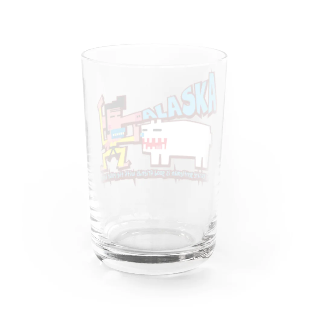 ドレメヒロコのカンゲーコ Water Glass :back