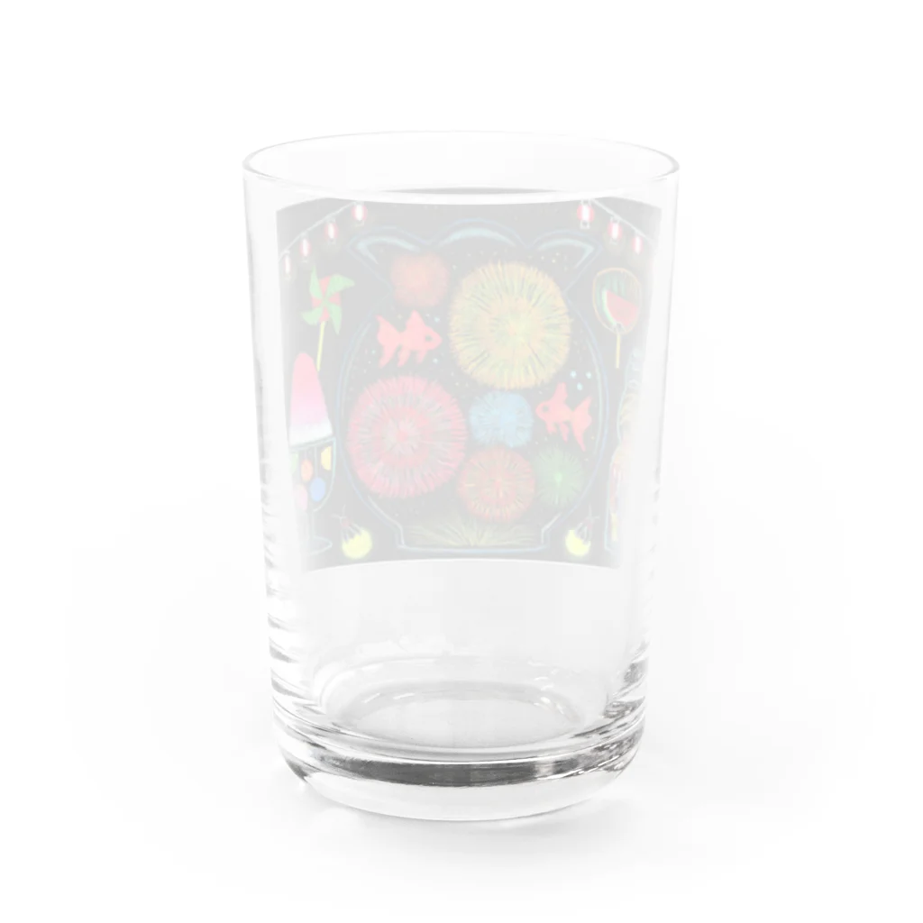 tamtamlandのずっと忘れない夏祭り Water Glass :back