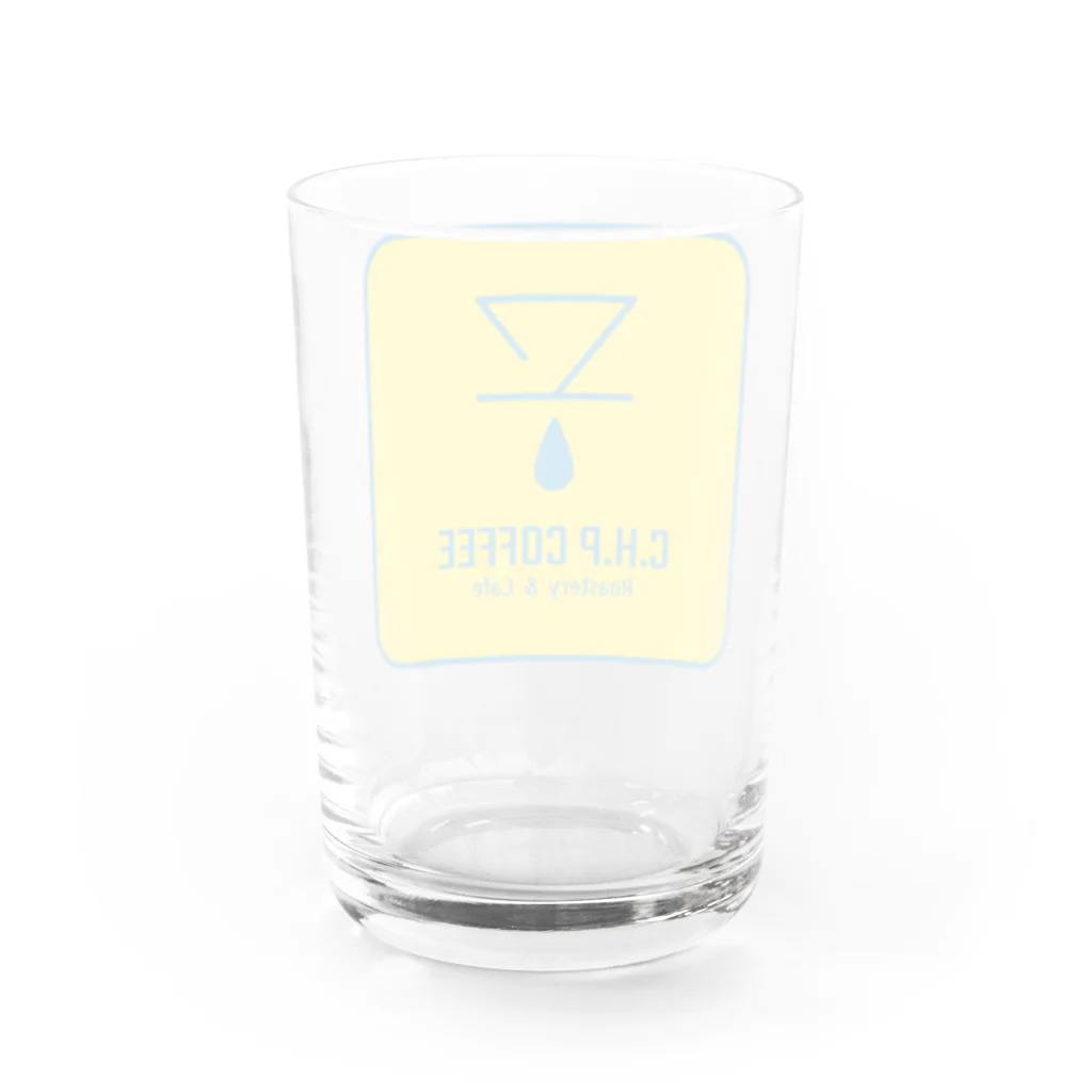 【公式】C.H.P COFFEEオリジナルグッズの『C.H.P COFFEE』ロゴ_03 Water Glass :back