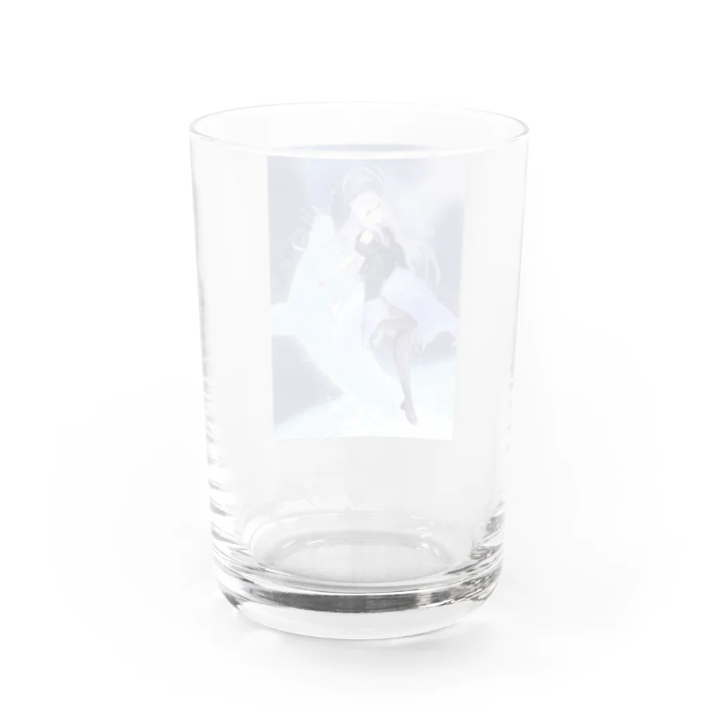 raito-vのイルカの妖精 Water Glass :back