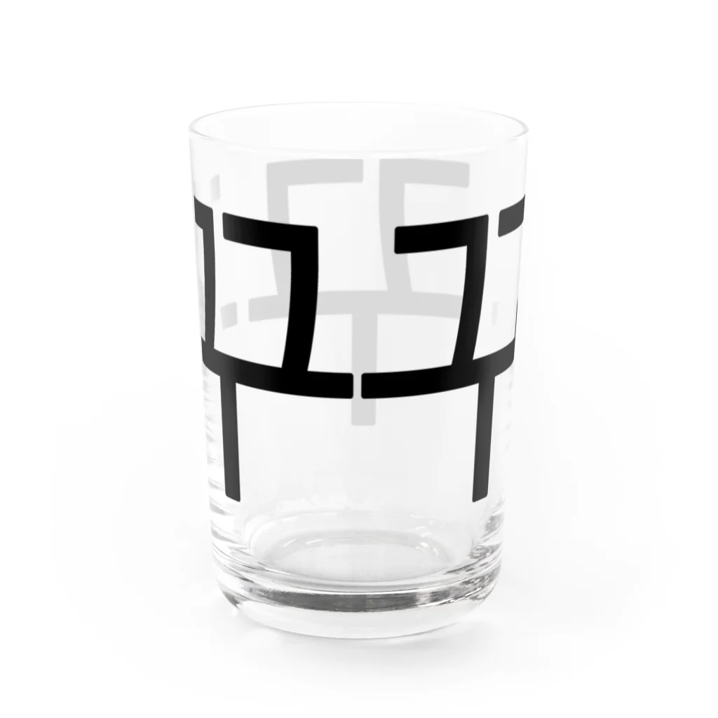 한글팝-ハングルポップ-HANGEUL POP-の꾸꾸꾸-ククク- Water Glass :back