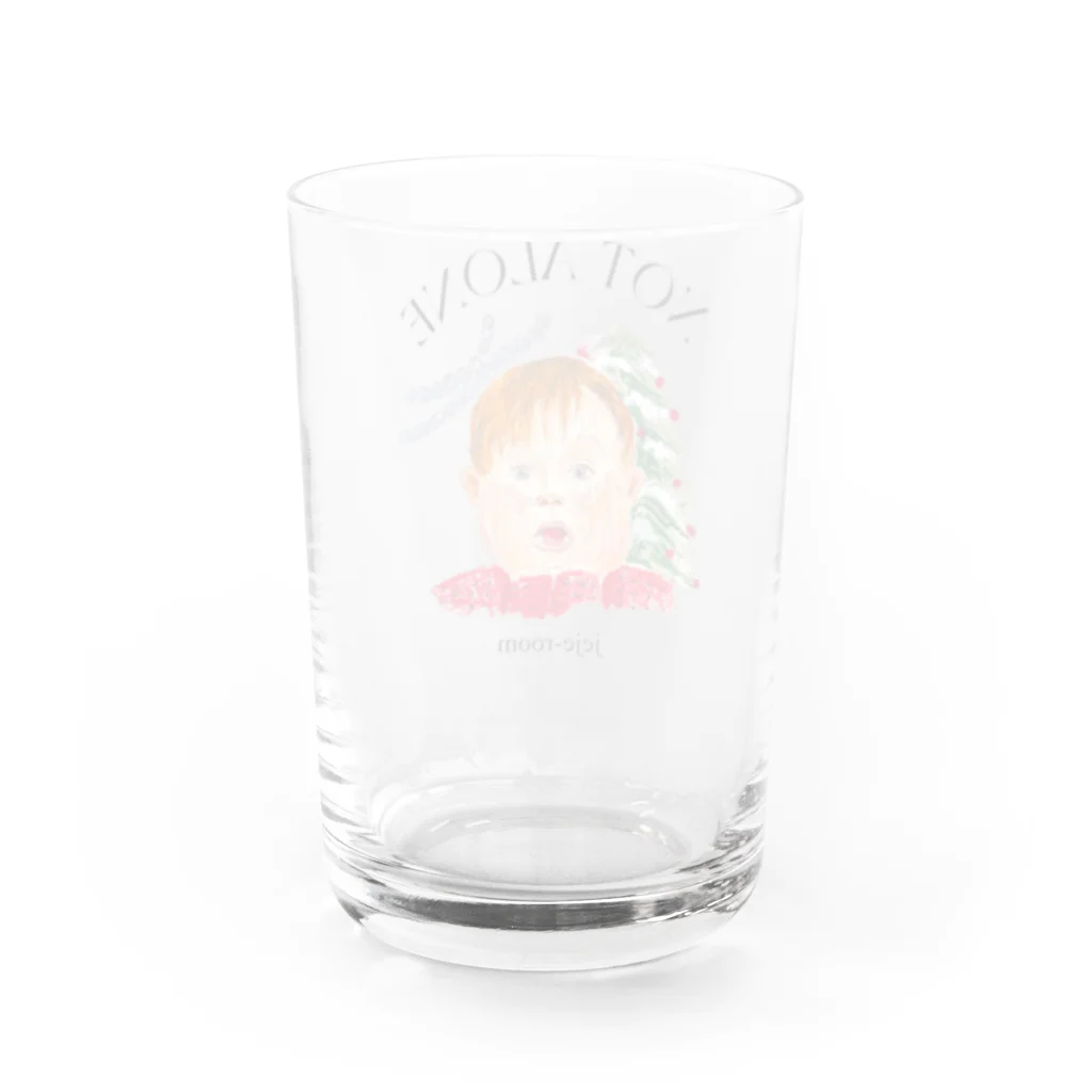 jeje-roomのnot alone... Water Glass :back