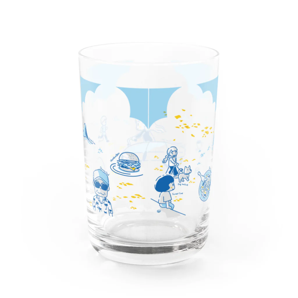 Studio DOTのHello!Chigasaki!Ⅲ Water Glass :back