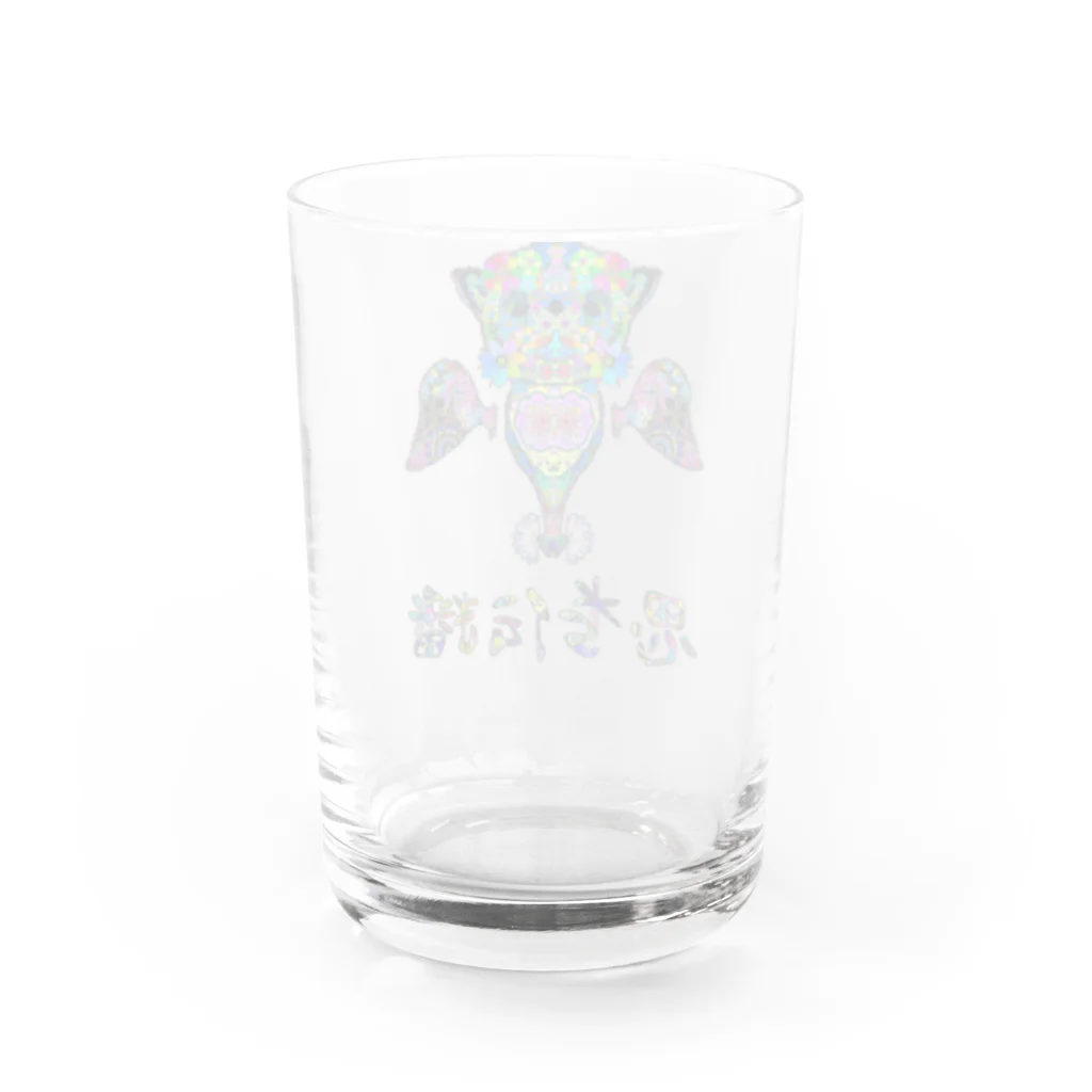 meXOの思考伝播キュン Water Glass :back