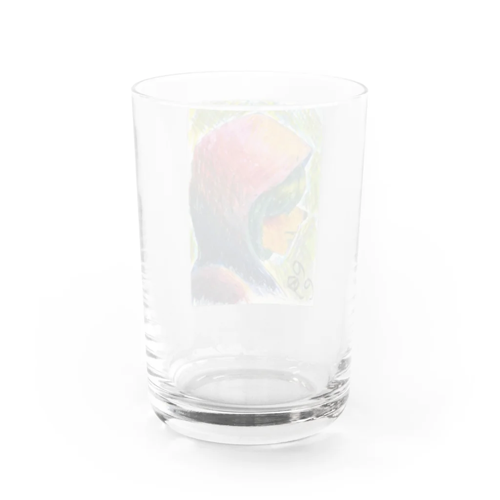 Genmeiのレッド･フード Water Glass :back