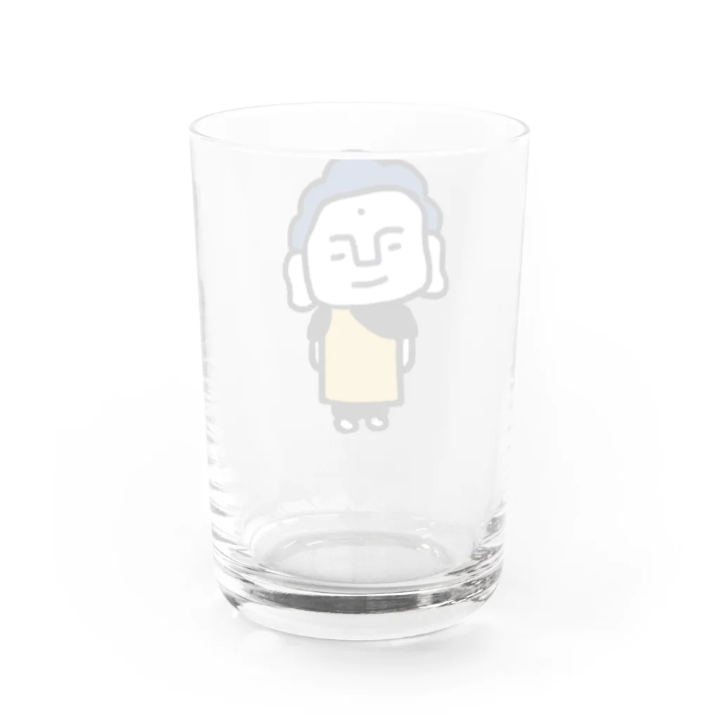 カワイーソー🀄️緑一色しか勝たん  麻雀グッズのneoブッダ Water Glass :back