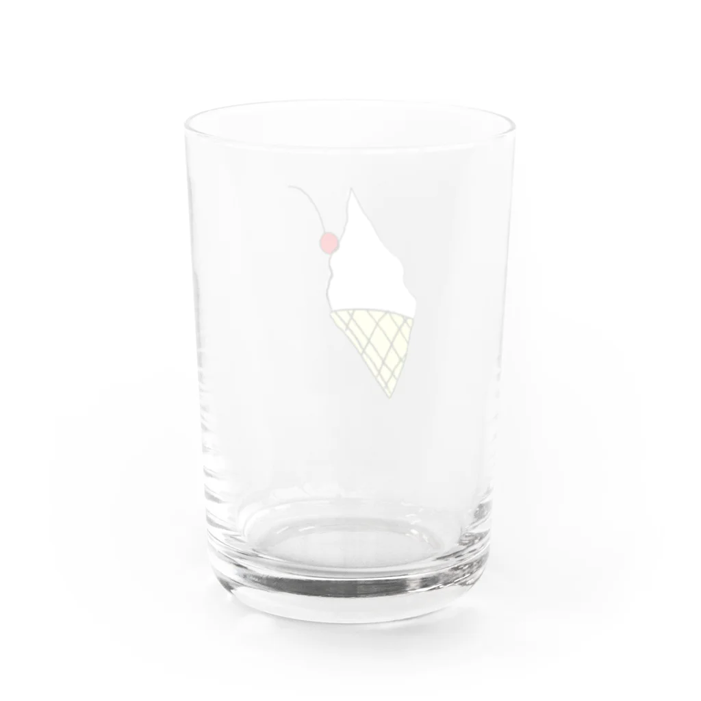 mi4179のソフトクリン Water Glass :back