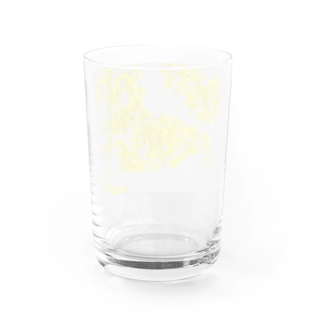 akane_art（茜音工房）の癒しの風景（オミナエシ） Water Glass :back